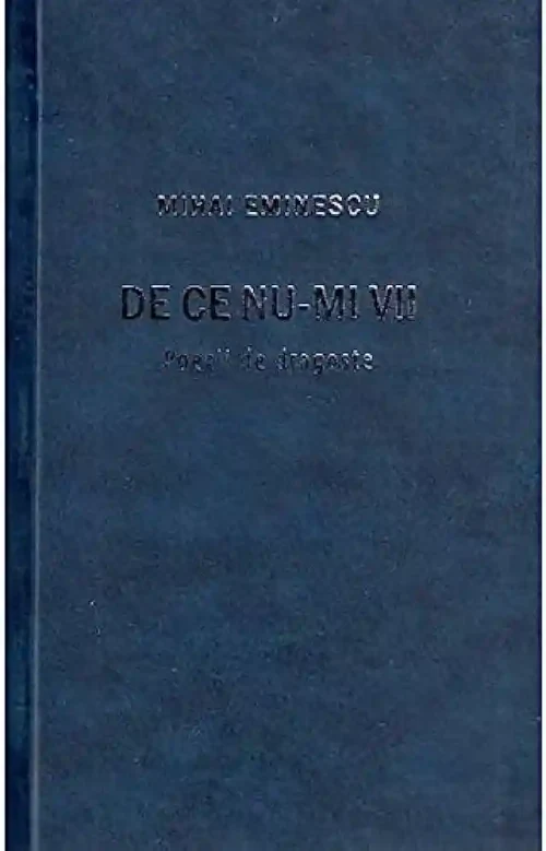 Eminescu. De ce nu vii
