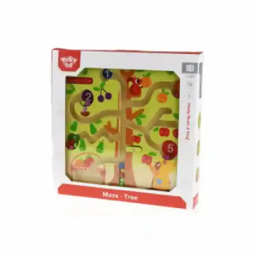 Tooky Toy TH687 Labirint din lemn Copac