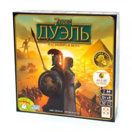 Joc de masa 7 чудес: Дуэль - локализация БП-00000460 7 Wonders Duel