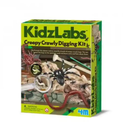 Set pu experimente - 4M Creepy Crawly Digging Kit 00-03397