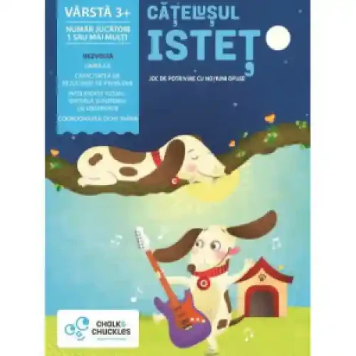 Chalk and Chuckles Joc de potrivire - Catelusul istet