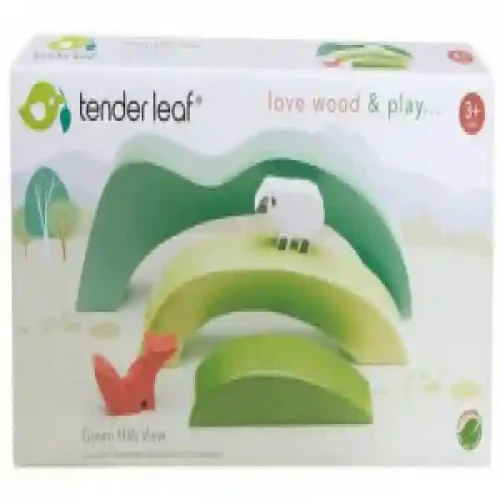 TL8754 Set din lemn Green Hills View - Dealurile verzi