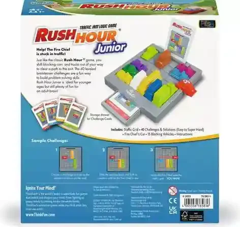 Joc Thinkfun - Rush Hour Jr, lb.romana TF4099