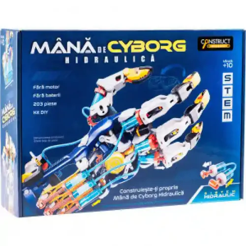 Kit robotica de constructie Mana de Cyborg Hidraulica (RO) SOU83682