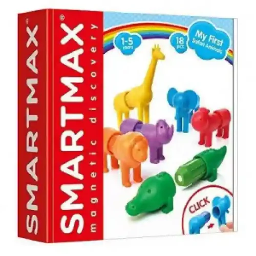 Joc magnetic SMX220 SMARTMAX MY FIRST SAFARI ANIMALS