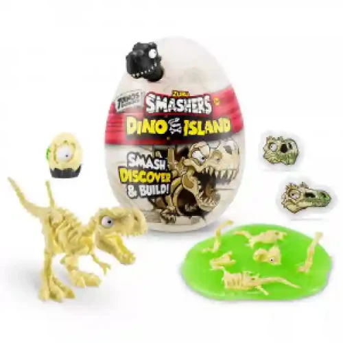 Smashers - Mini Ou surpriza, Dino Jurassic Light-Up (15 cm) 7495