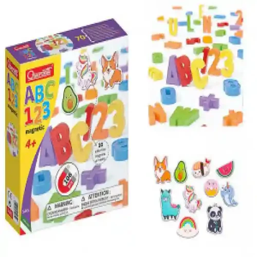 Set Litere si cifre magnitice 106 elem Quercetti_5465
