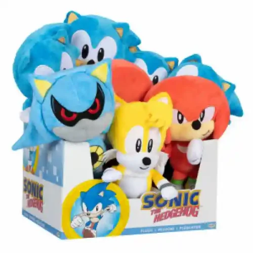 Sonic Plus 20cm Basic Plush Asst Wave 8 416914 40937