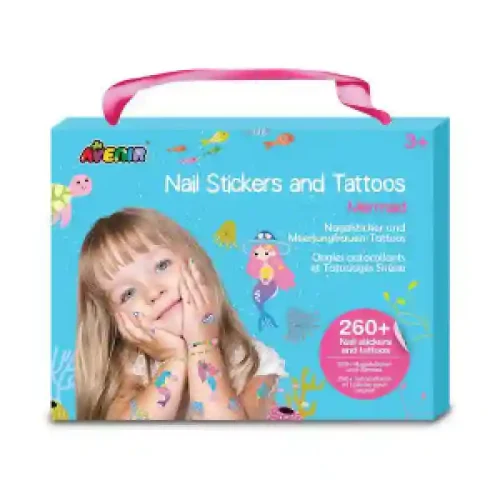 Stickere pentru unghii si tatuale - Mermaid NA218204 AVE