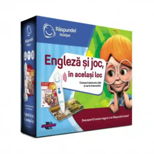 Pachet Raspundel Istetel creion si carte Engleza 69364