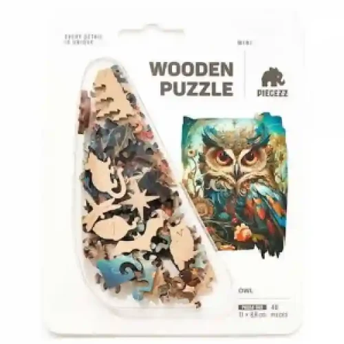 Piecezz Puzzle Mini 40 Owl Party art.1859