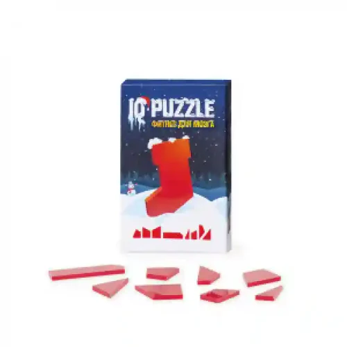 IQ Puzzle Christmas Stocking