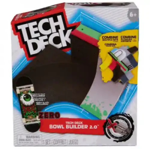 6069424 Set Tech Deck Fingerboard rampa Xconnect Zero Bowl Builder