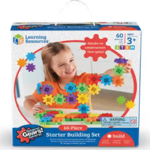 Learning Resources Gears! Gears! Primul meu set de construit