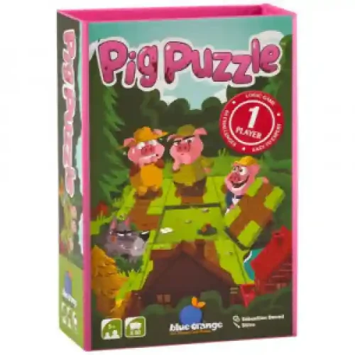 BLUE ORANGE-PIG PUZZLE