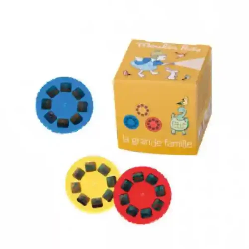MR632368 Box of 3 discs for La Grande Famille storybook torch  6