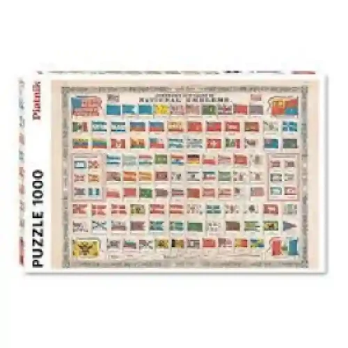 Puzzle 1000 Flags PIAT 553141