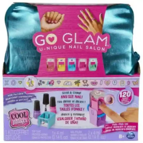 6065870 Set manichiura Go Glam-U-Nique Nail Salon, Multicoloured