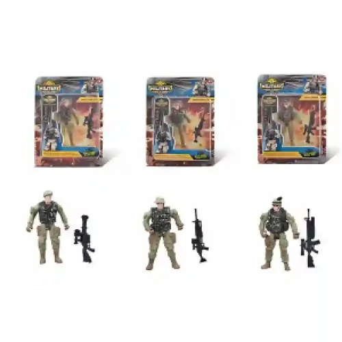Set de joc Soldati cu arme 3 stiluri  F23-1