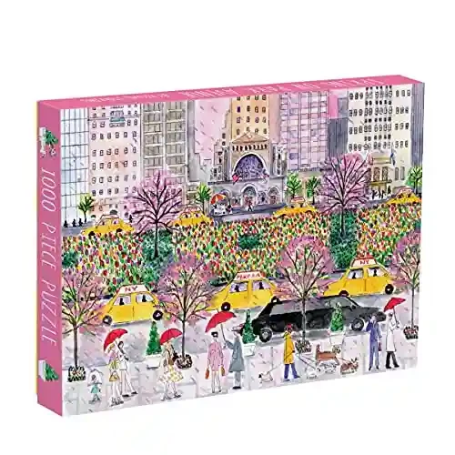 Michael Storrings Spring On Park Avenue 1000 Piece Jigsaw Puzzle