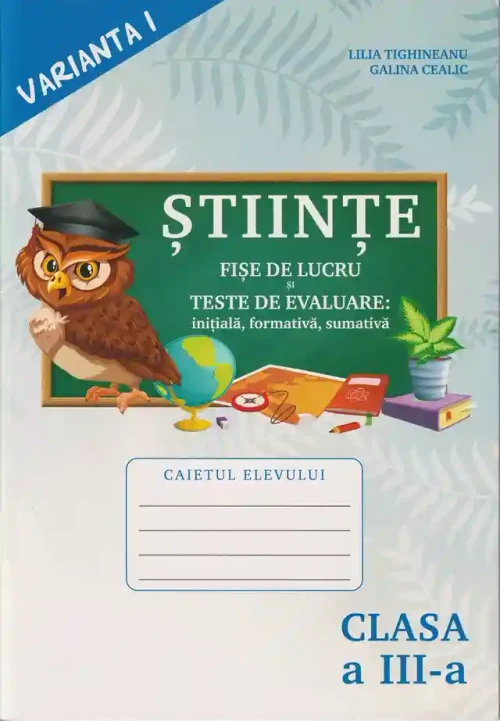 Stiinte. cl.3. Caiet. v.1