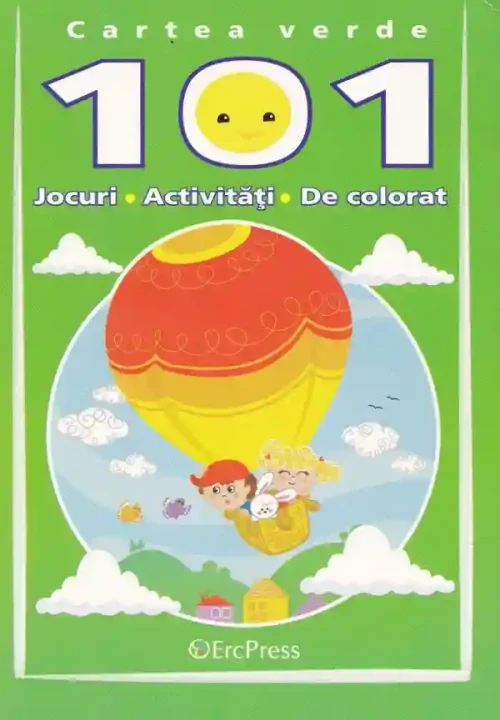 Cartea verde. 101 Jocuri activitati de colorat