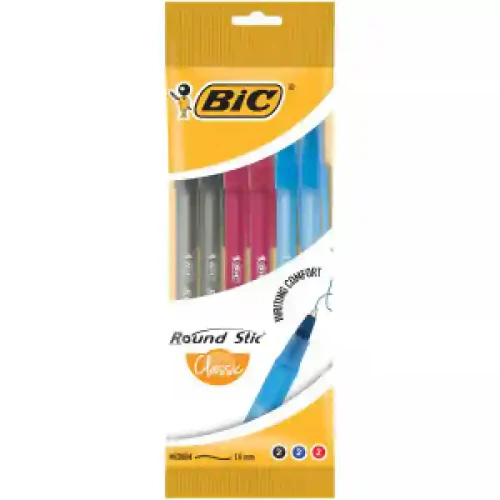 Set pix Round Stic blue, black, green 6 pcs