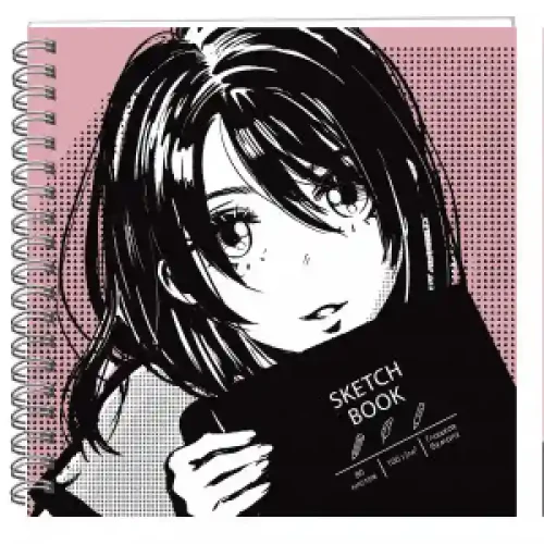 Sketchbook 80f 195x195 spir Милая художница (Эксклюзив) ТС805295