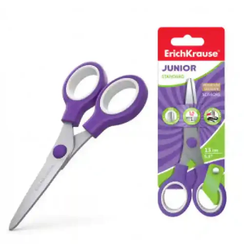 58193 Foarfece ErichKrause Junior, 13cm (drum 24 pcs)