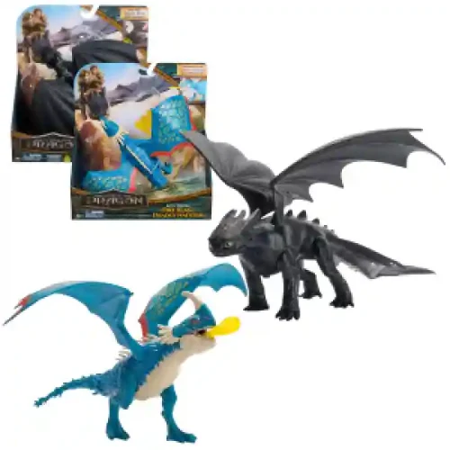Set figurine Cum sa iti dresezi dragonul — Dragon cu efecte sonore (as.) 6072591