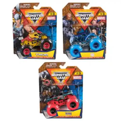 Monster truck Marvel Monster Jam 1:64, in as. 6069960