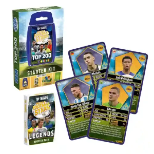 Joc de masa Top Trumps „World Football Stars 200” (set de start) WM04717-EN1-6