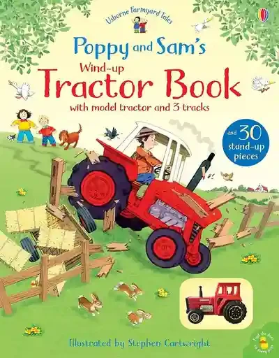 Usborne Farmyard Tales: Wind-up Tractor Book