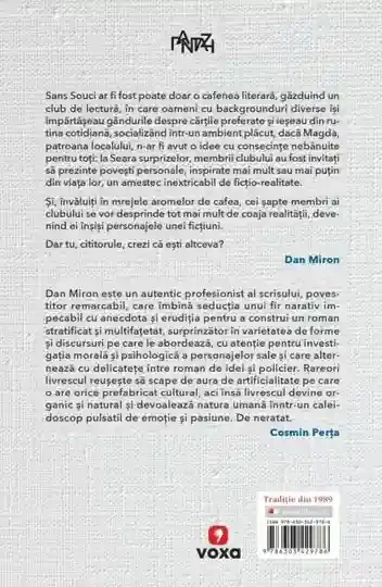 Pantazi. GUSTUL DULCE-AMARUI AL POVESTILOR. Dan Miron