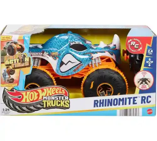 JBK11 Hot Wheels Monster Trucks 1:24 RC Rhinomite