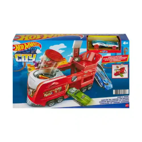 FJN34 Hot Wheels Set de joaca City (as).