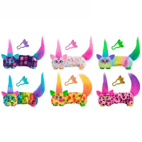 Jucarie de plus interactiva HAS FUR Interactive Plush Dj Furblets, ast G1777 2
