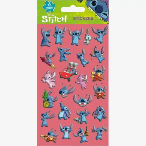 Pyramid PS2402756 Lilo&Stitch (Stitch & Angel) Autocolante umflate 25buc 195x95