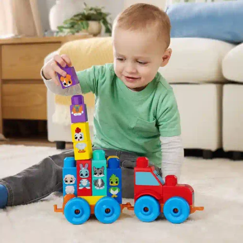 JKG33 Constructor educativ Tractor cu animale