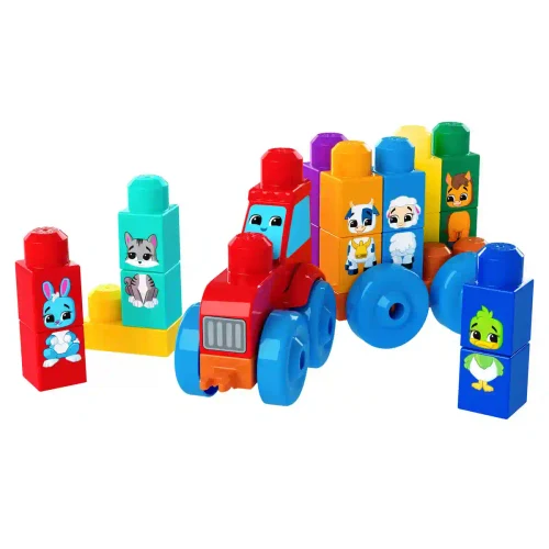 JKG33 Constructor educativ Tractor cu animale