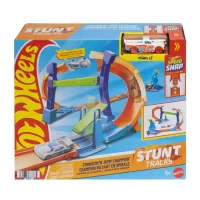 JLM91 Set Hot Wheels Corkscrew Jump Champion