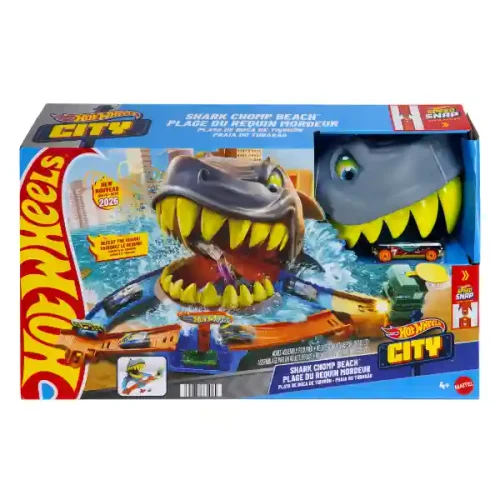 JHL96 Set Hot Wheels Plaja Muscatura Rechinului