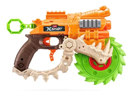 36730 Jucarie Pistol X-Shot Horror Fire Reaper-X, 8 cartuse, Zuru