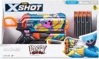 36662 Jucarie Pistol X-Shot Skins Menace, Poppy Playtime, 8 cartuse, S1, Zuru 3