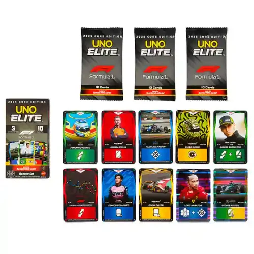Joc UNO Elite Formula 1 extensie JLV43