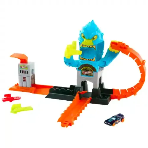 JHL92 Set Hot Wheels City Atacul Gorilei