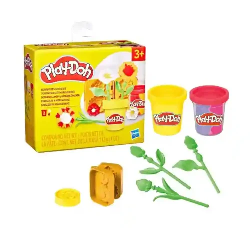 Set de joaca Play-Doh HAS PD Lil Flowers, ast G2476