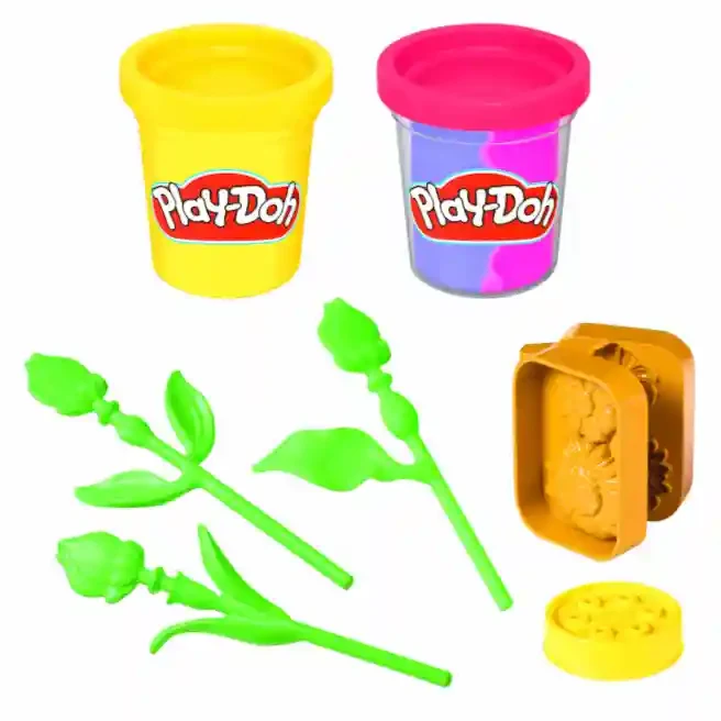 Set de joaca Play-Doh HAS PD Lil Flowers, ast G2476 3