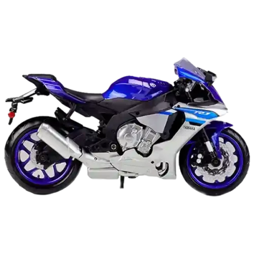 Masina metalica MSZ Die-cast model YAMAHA YZF-R1, 1:18, ast 67705