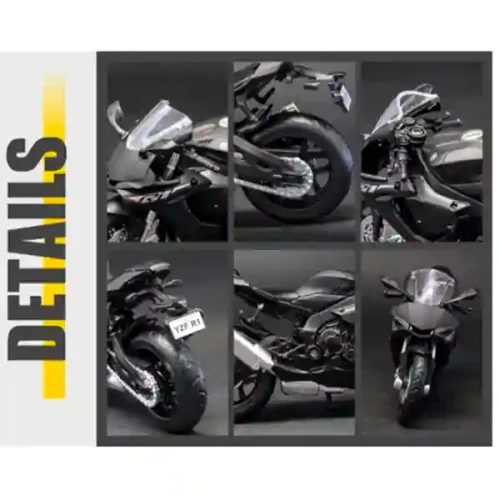 Masina metalica MSZ Die-cast model YAMAHA YZF-R1, 1:18, ast 67705